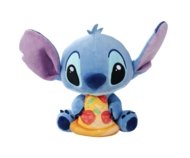 SIMBA Disney pliušinis žaislas Stitch su pica, 25 cm, 6315870514