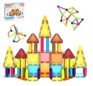 PICASSO TILES Magnetinis konstruktorius Building tiles set 82 det., PTE22