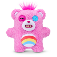 FUGGLER CARE BEARS pliušinis raktų pakabukas - monstriukas, 1 serija, asort., 15782
