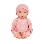 LULLABABY lėlė kūdikis su rožine pižama, LBY7216Z