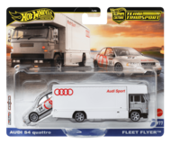 HOT WHEELS automodeliukas Vilkikas su automobiliu asort., FLF56