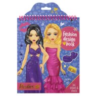 BESTIES kūrybinė knygelė Fashion designer book, asort., 140007