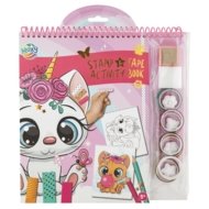 MOXY kūrybinis rinkinys Stamp and Tape Activity Book, asort., 100099