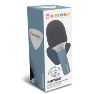 KIDYWOLF multifunkcinis mikrofonas su garsiakalbiu, mėlynas, KIDYMIC-BU