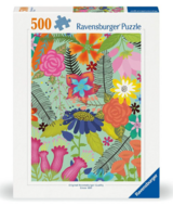 RAVENSBURGER dėlionė Gėlių džiunglės, 500 det., 12001382