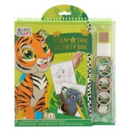 MOXY kūrybinis rinkinys Stamp and Tape Activity Book, asort., 100099
