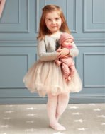 LULLABABY lėlė kūdikis su rožine pižama, LBY7216Z