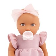 LULLABABY lėlė kūdikis su rožine suknele, LBY7302Z