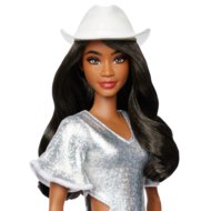 BARBIE madistė sidabro spalvos suknele, HYT95