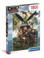CLEMENTONI dėlionė super drakonų treneris 2025, 180 det., 29793