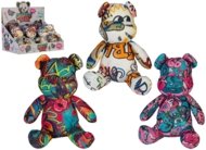 CUDDLE CREW grafitinis meškiukas, 16 cm, asort., 441146