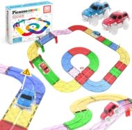 PICASSO TILES Magnetinis konstruktorius Race track 30 det., PTR30