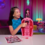 MONSTER HIGH Skulltimates siurprizų rinkinys Drakulaura, vidurnakčio sodo serija, HYT72