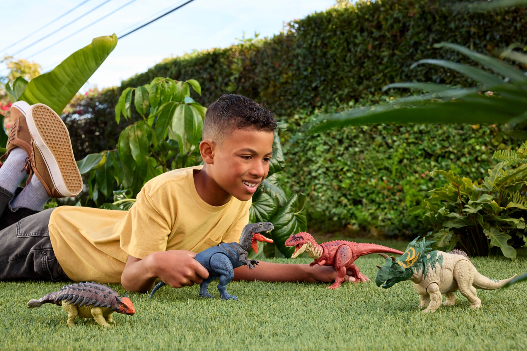 JURASSIC WORLD riaumojantis dinozauras, asort., JGB87 | Dinozaurai