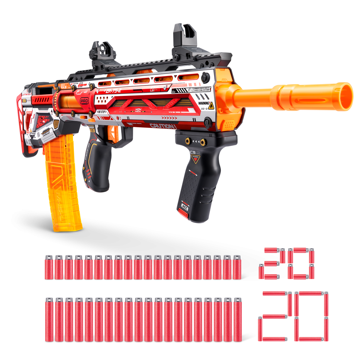 X-SHOT žaislinis šautuvas Skins Pro, 1 serija Sinister, asort