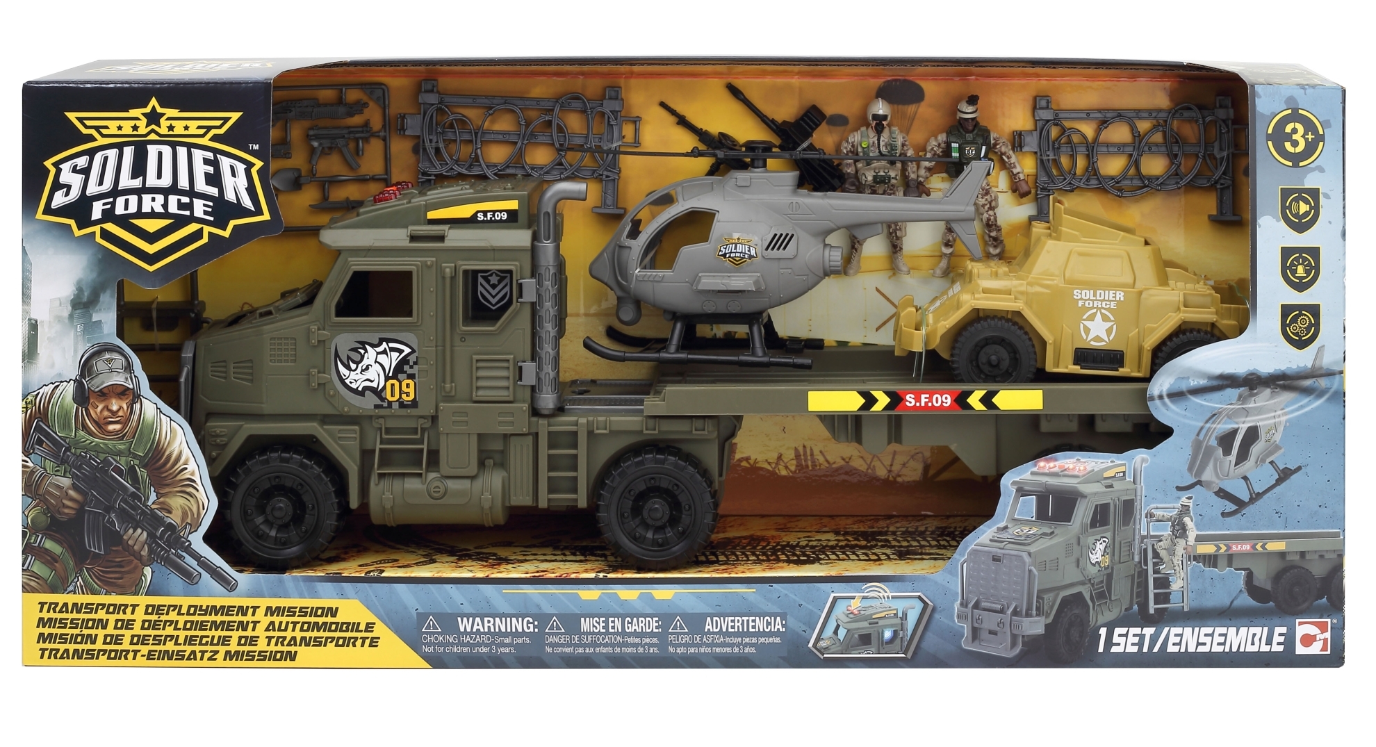 Kari SOLDIER FORCE karinis rinkinys Transport Deployment Mission