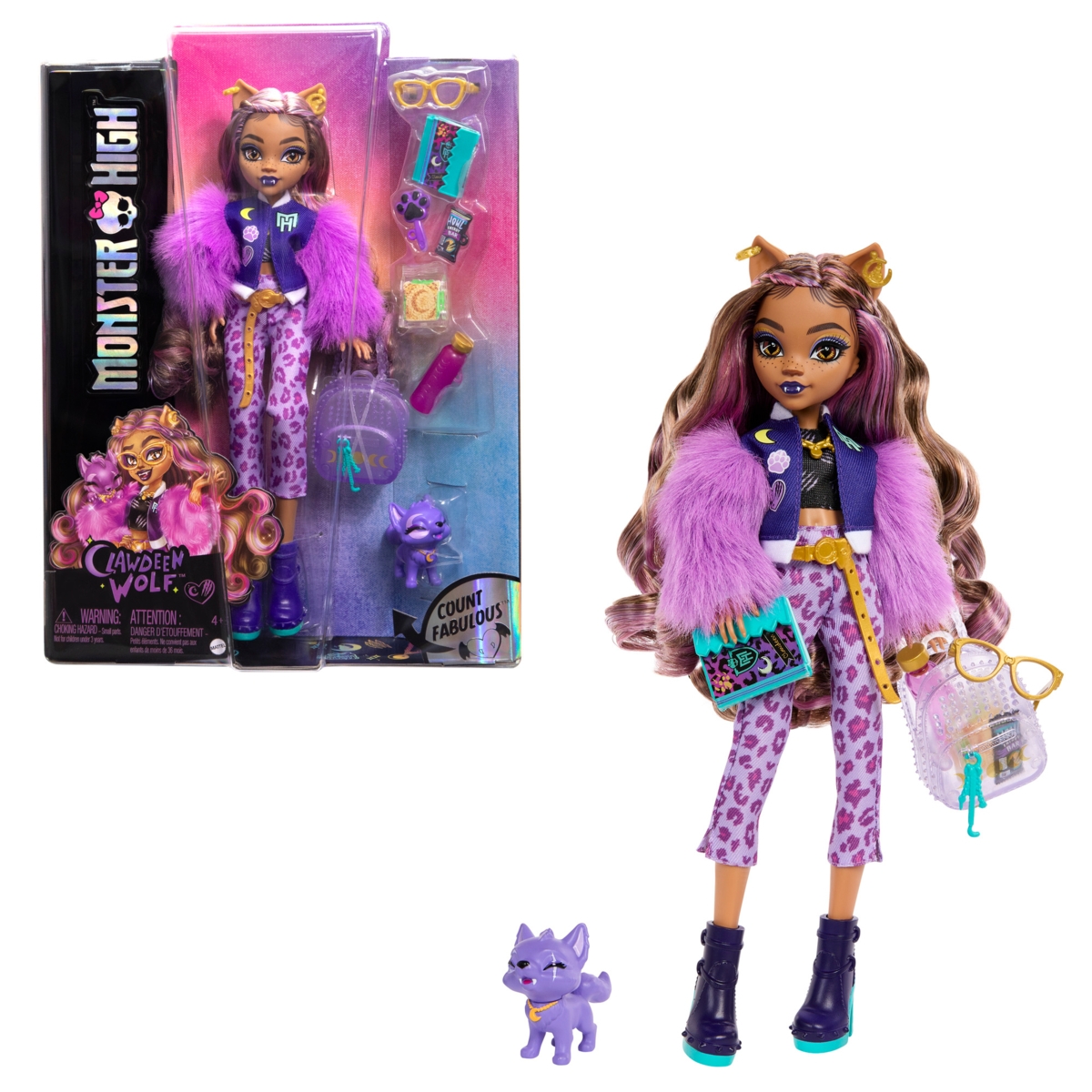 MONSTER HIGH lėlė Klodina, HRP65 | Lėlės ir lėlių rinkiniai