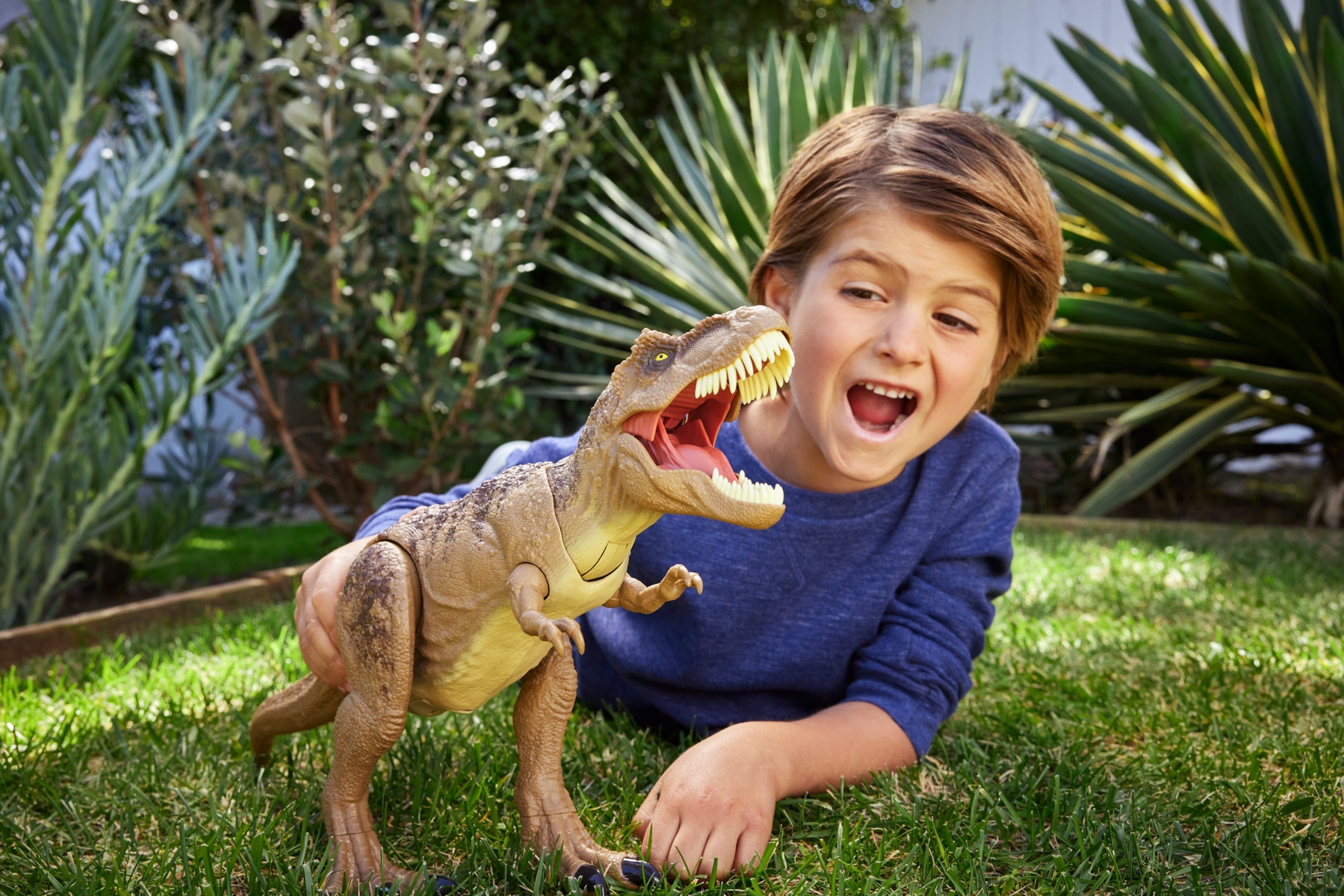 JURASSIC WORLD tyranozauras REX, HXF53 | Dinozaurai
