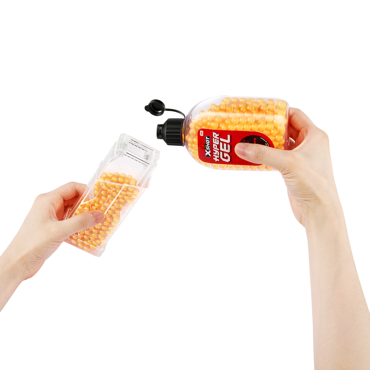 X-SHOT žaislinis šautuvas Hyper Gel, 1 serija, 5000 želinių