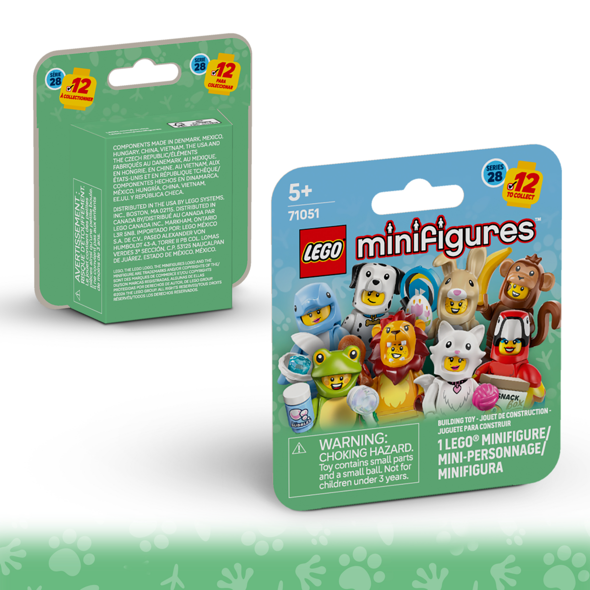71051 LEGO® Minifigures 28 serija „Gyvūnai“ | LEGO
