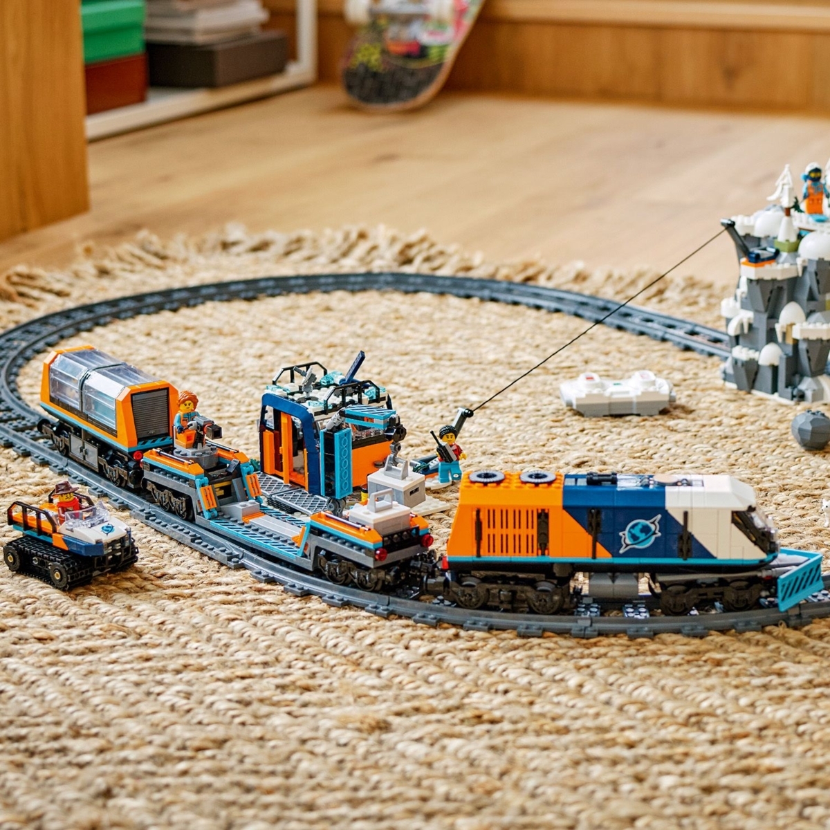 60470 LEGO® City Trains Tyrinėtojų poliarinis ekspresas | LEGO City