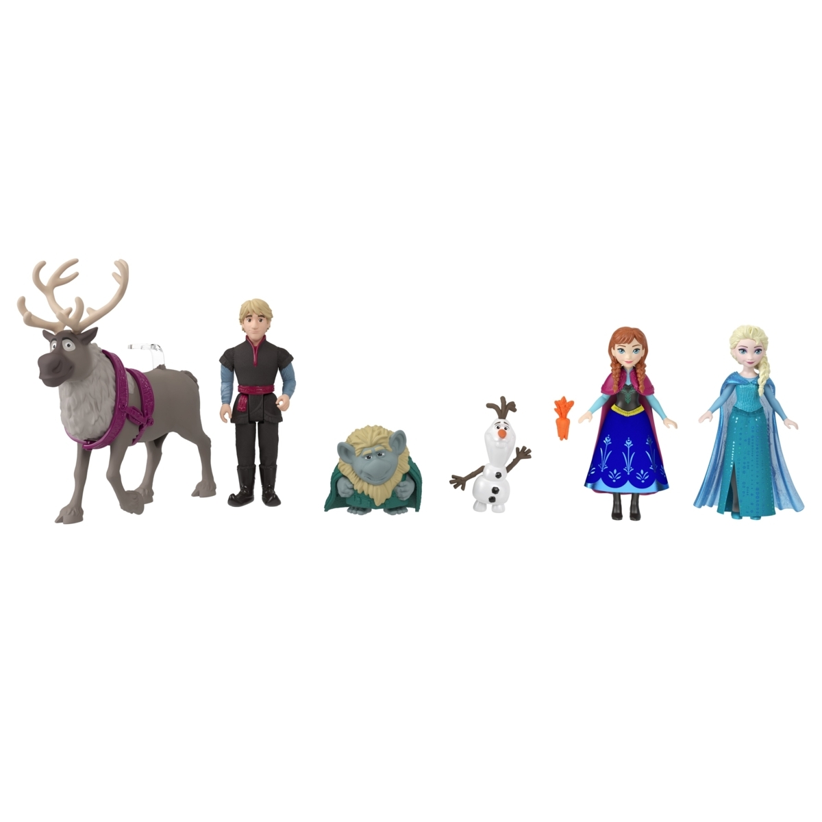 DISNEY FROZEN herojų rinkinys , HLX04 | Lėlės ir lėlių rinkiniai