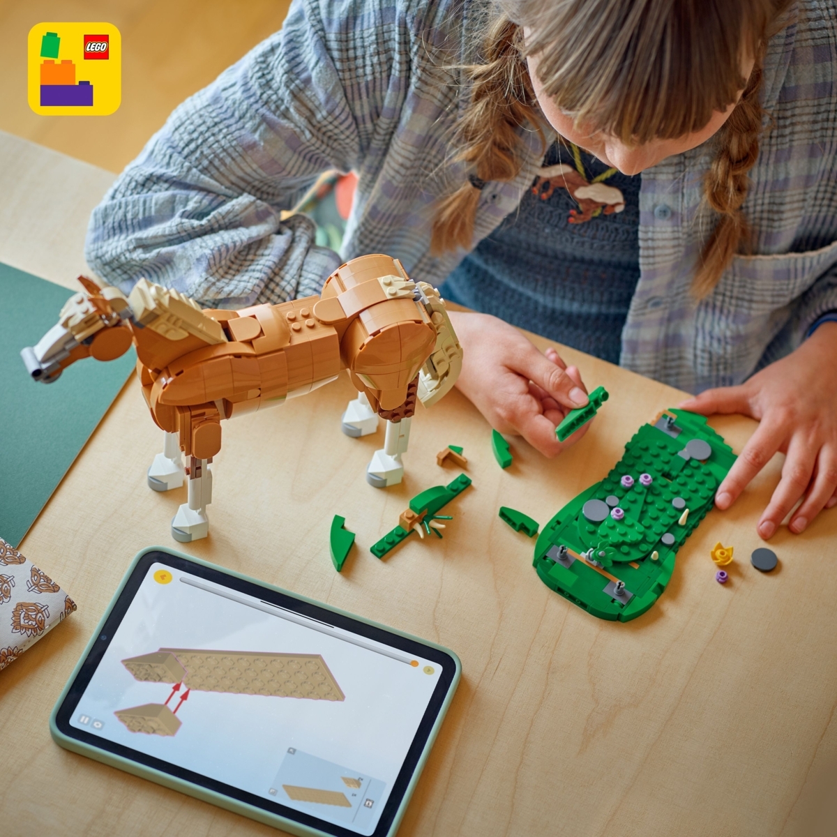31166 LEGO® Creator Gražus žirgas | LEGO Creator