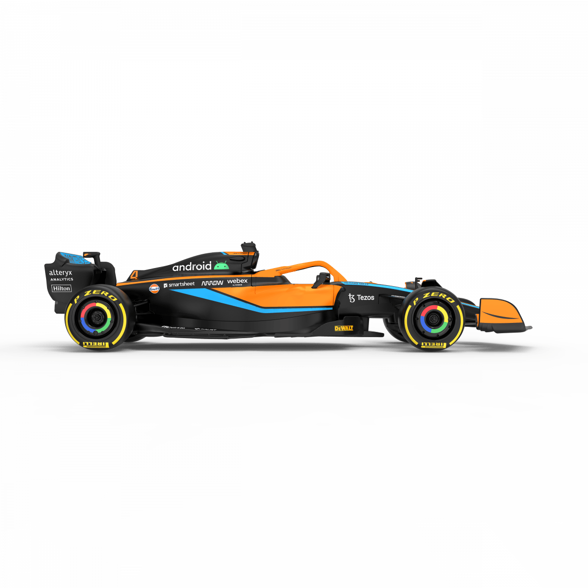 RASTAR 1:18 valdomas automobilis McLaren F1 MCL36, 93300 | RC ir