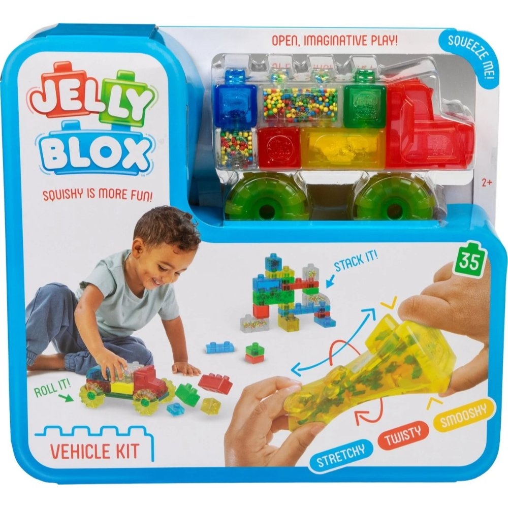 JELLY BLOX konstruktorius Vehicle Kit, 931694.006 | Plastikiniai