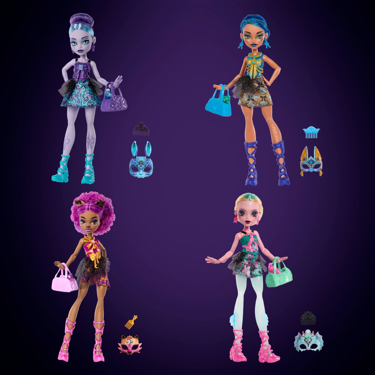 MONSTER HIGH Buried Secrets siurprizas, asort., HYV64 | Lėlės ir