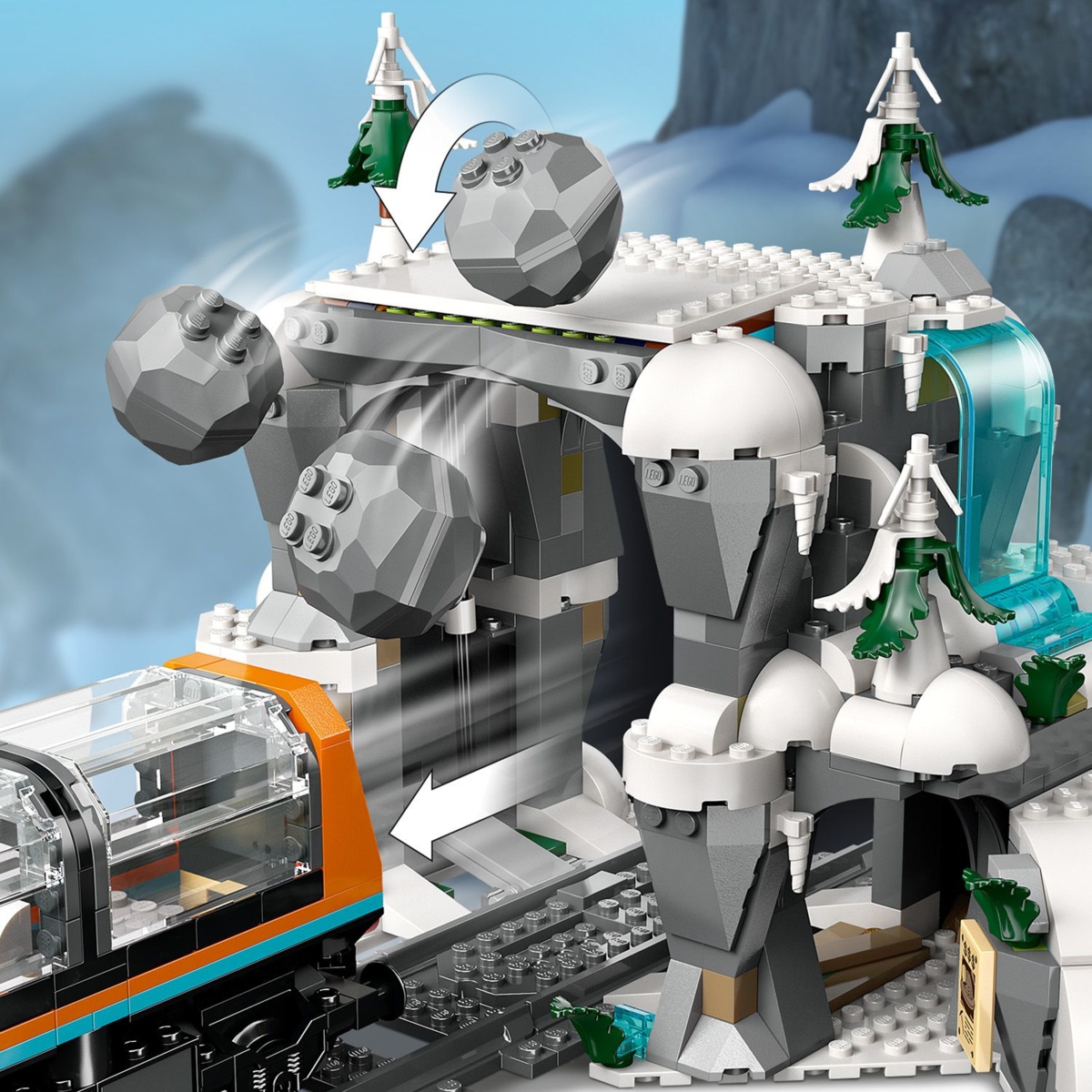 60470 LEGO® City Trains Tyrinėtojų poliarinis ekspresas | LEGO City