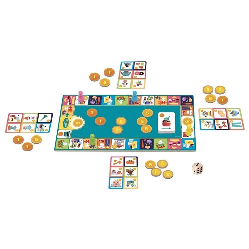 DJECO žaidimas P'tit Market, DJ08533 | Klasikiniai