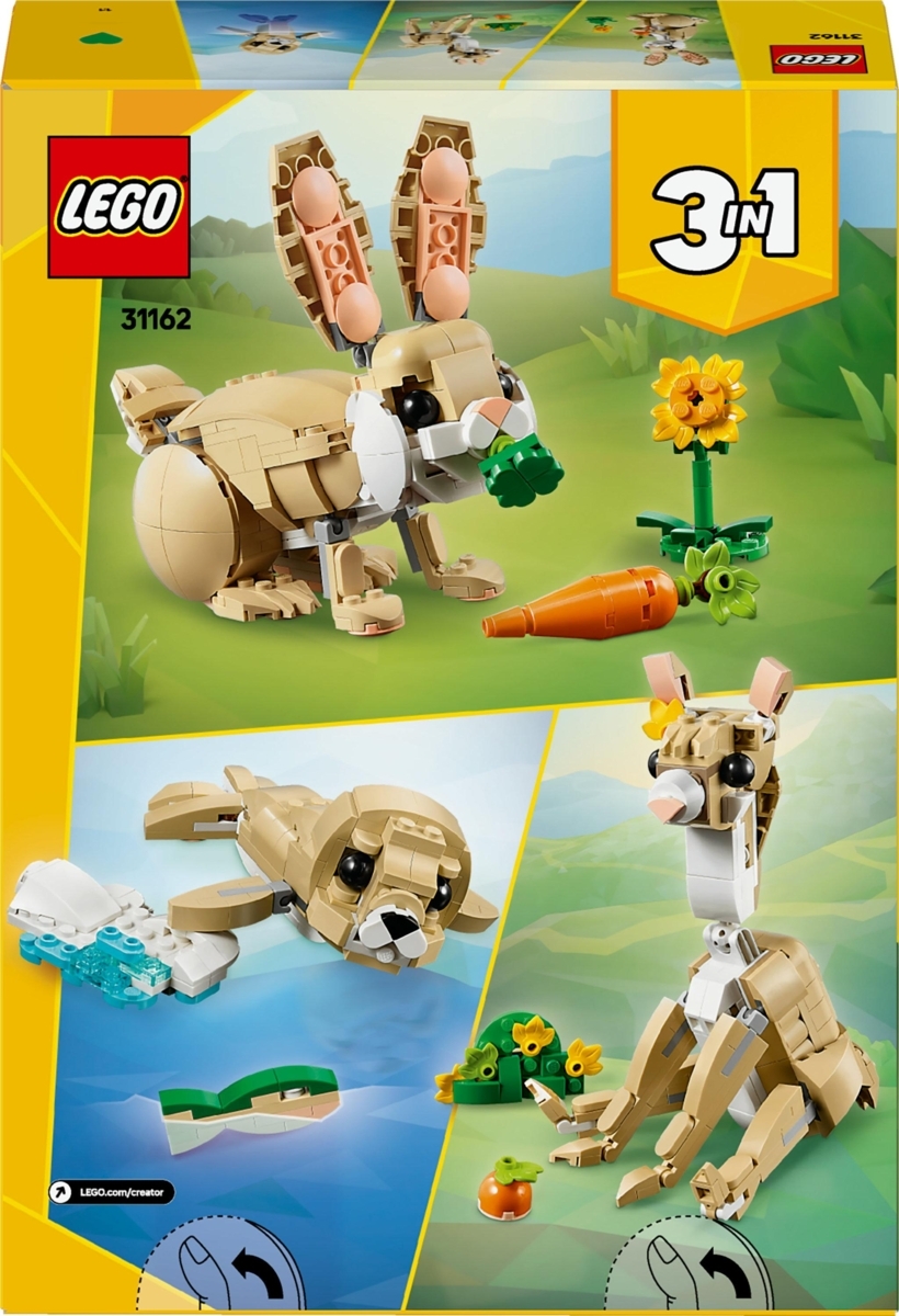 31162 LEGO® Creator 3in1 Mielas triušiukas | LEGO Creator