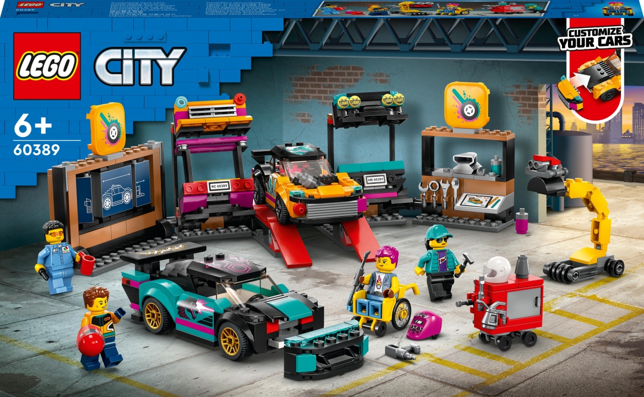 LEGO® City Individualus automobilių garažas dovanos nuotrauka