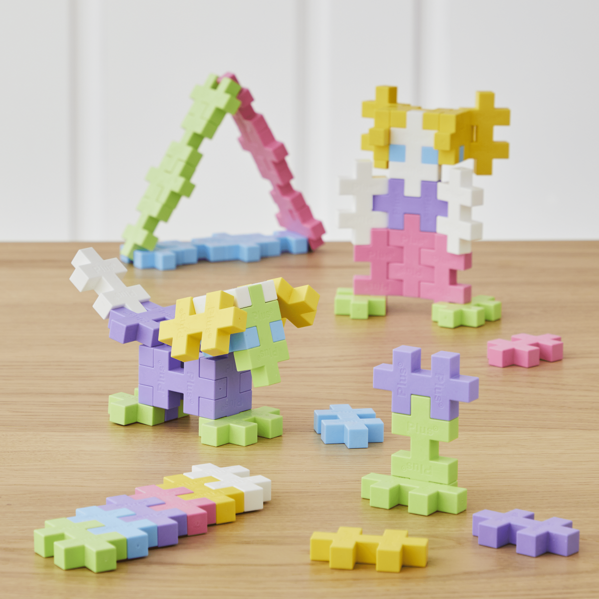 PLUS PLUS konstruktorius BIG Pastel, 3275 | Plastikiniai