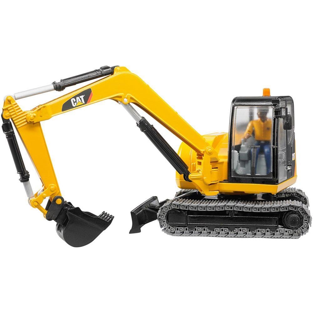 BRUDER ekskavatorius CAT Mini, 02466 | Kitos transporto priemonės