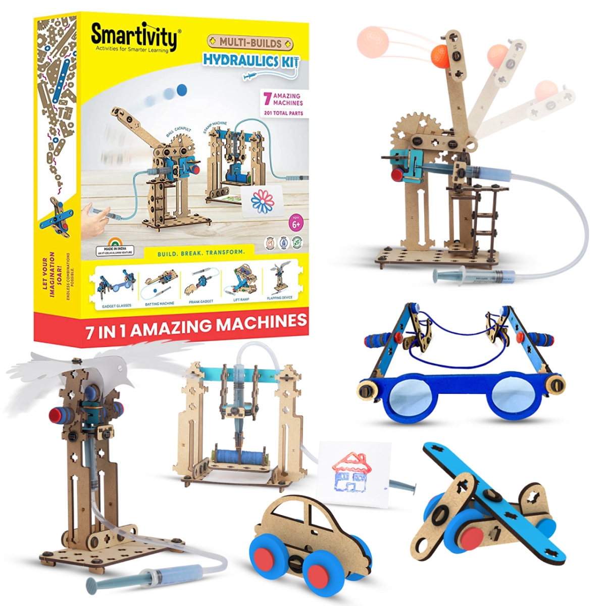 SMARTIVITY konstruktorius Multi Builds Hydraulics Kit, SMRT1221 ...