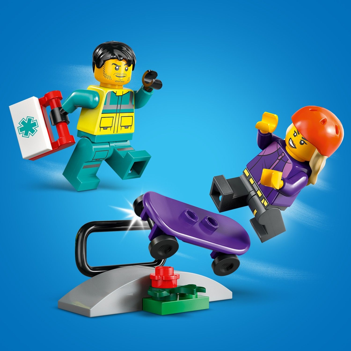 60451 LEGO® City Great Vehicles Greitosios pagalbos automobilis