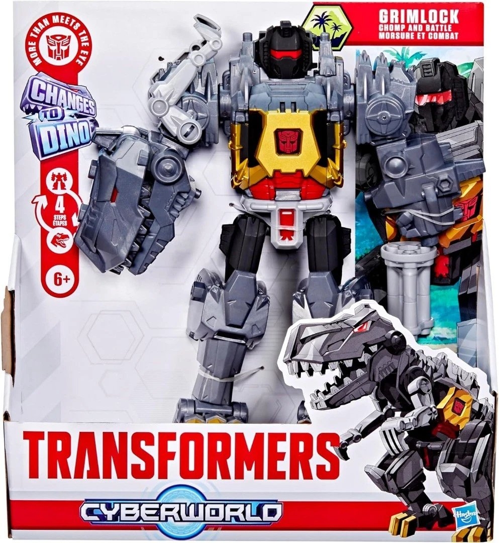 TRANSFORMERS CYBERWORLD figūrėlė Grimlock, G07485L0 | Figūrėlės