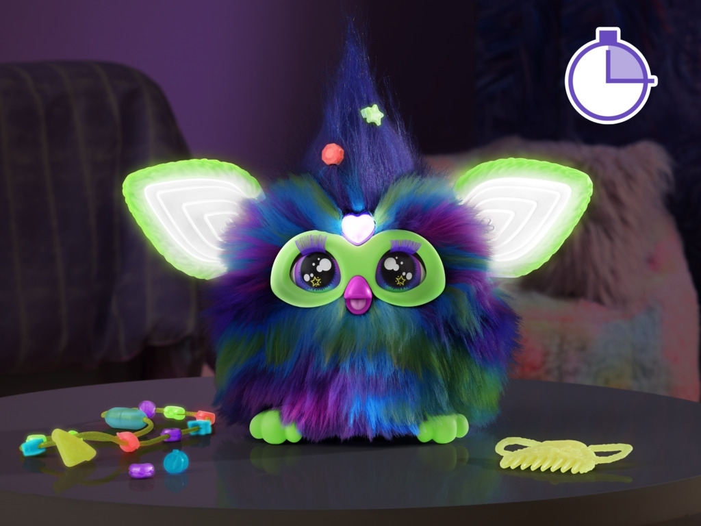 FURBY minkštas žaislas Aurora (eng), F8901 | Interaktyvūs