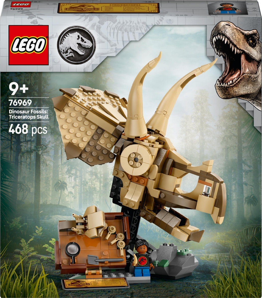 76969 LEGO® Jurassic World™ Dinozaurų fosilijos: triceratopso