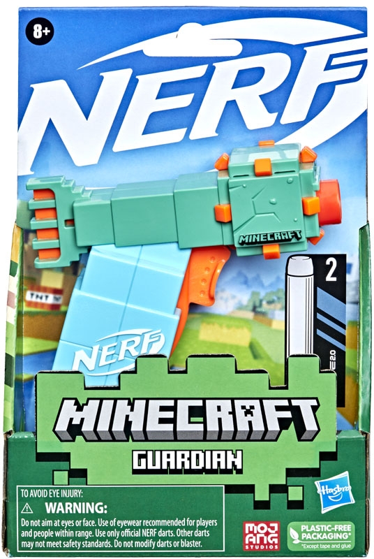 NERF žaislinis šautuvas MS Minecraft, asort., F4417EU4 | Šautuvai