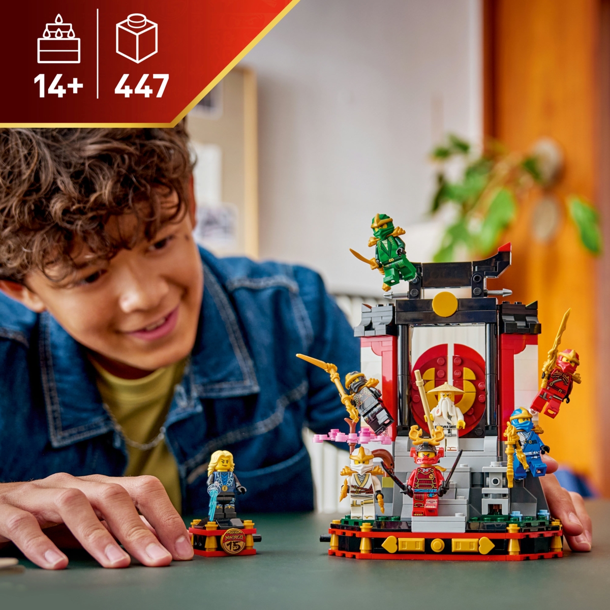 ジョージ様 71866 LEGO® NINJAGO® 15-ųjų metinių nindzių personažų ekspozicija