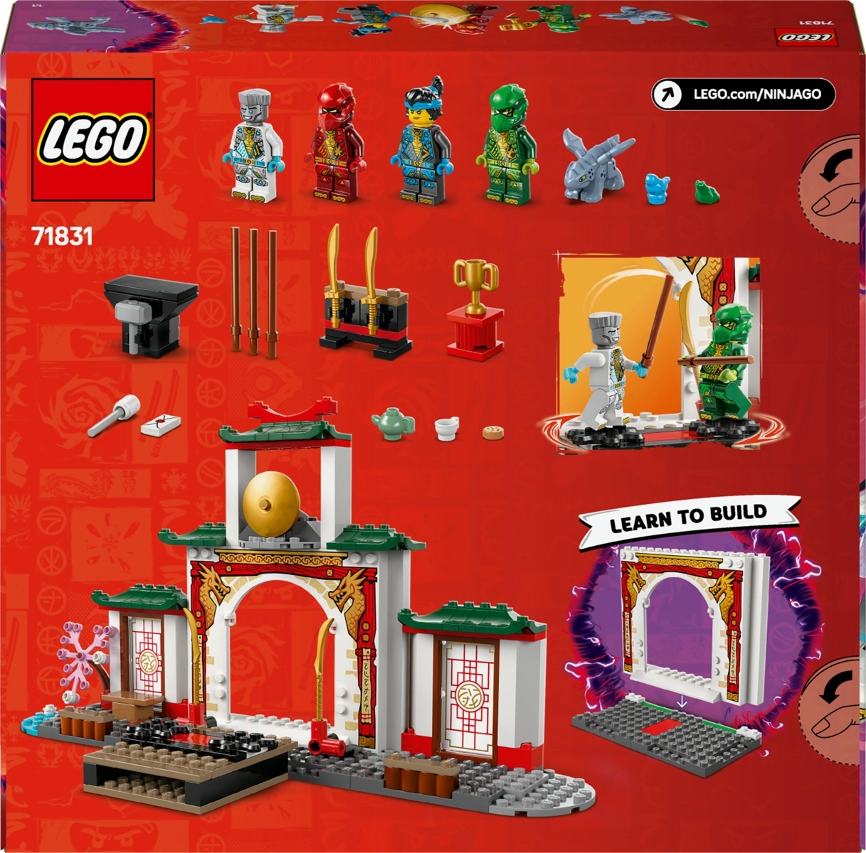 71831 LEGO® NINJAGO® Nindzių Spinjitzu šventykla | LEGO Ninjago
