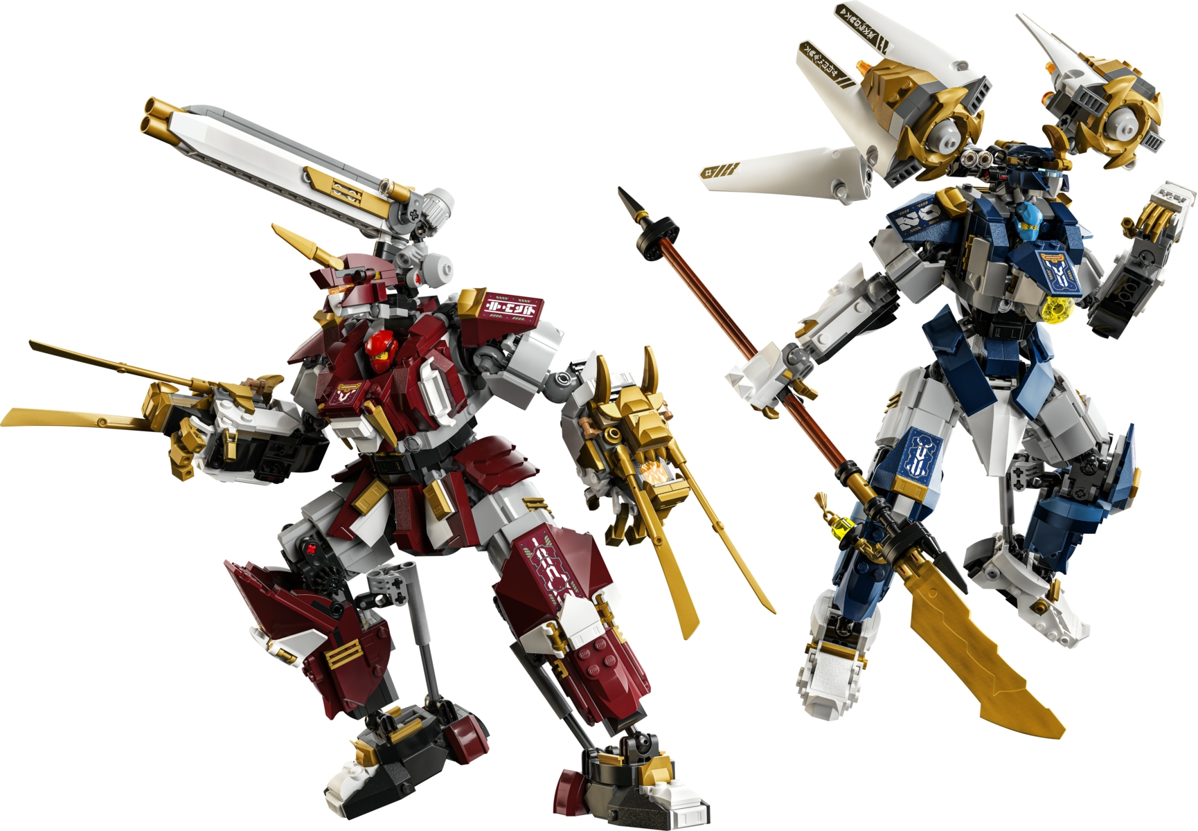 カイジ 71870 LEGO® NINJAGO® Du robotai-titanai | LEGO
