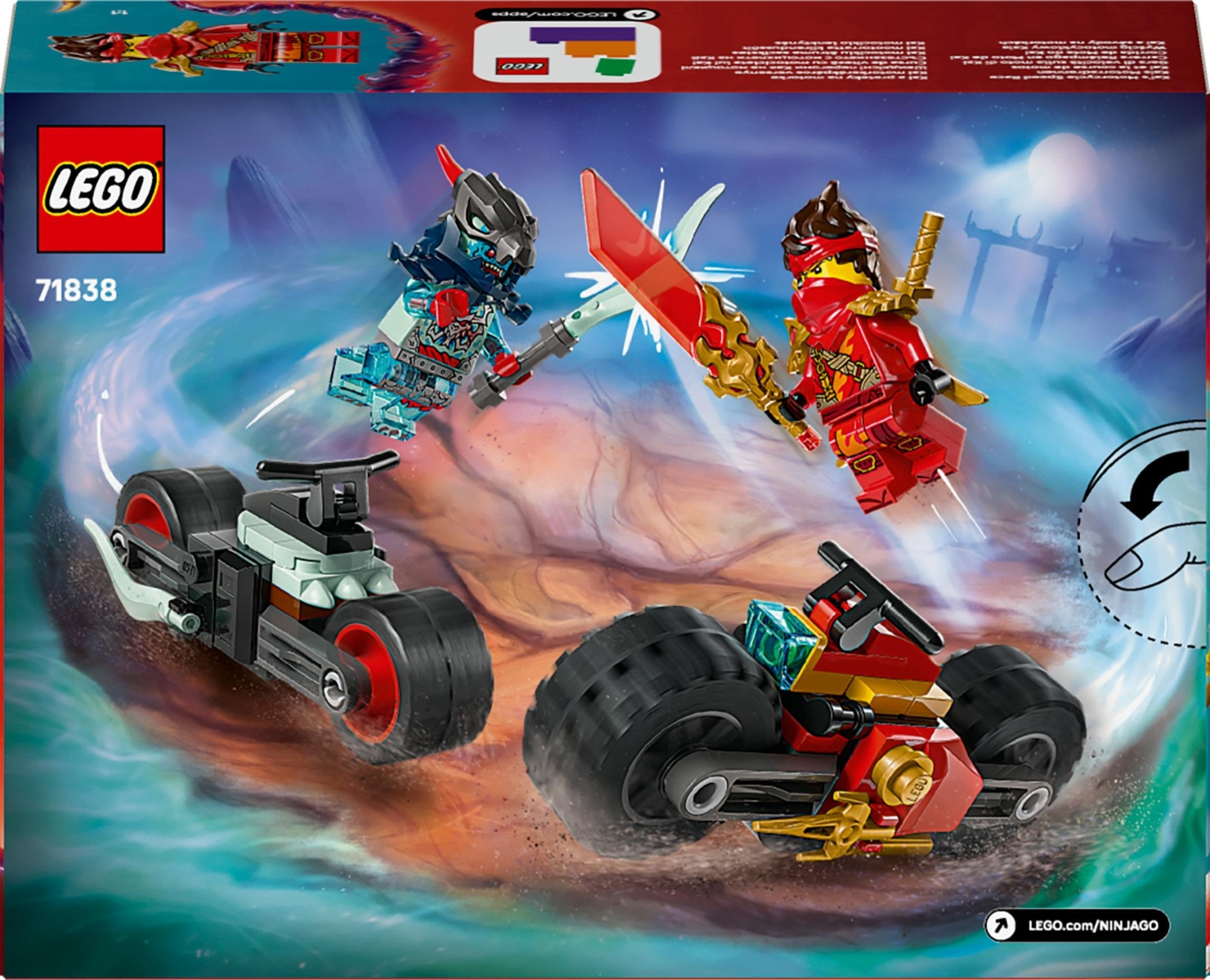 71838 LEGO® NINJAGO® Kai motociklo lenktynės | LEGO Ninjago