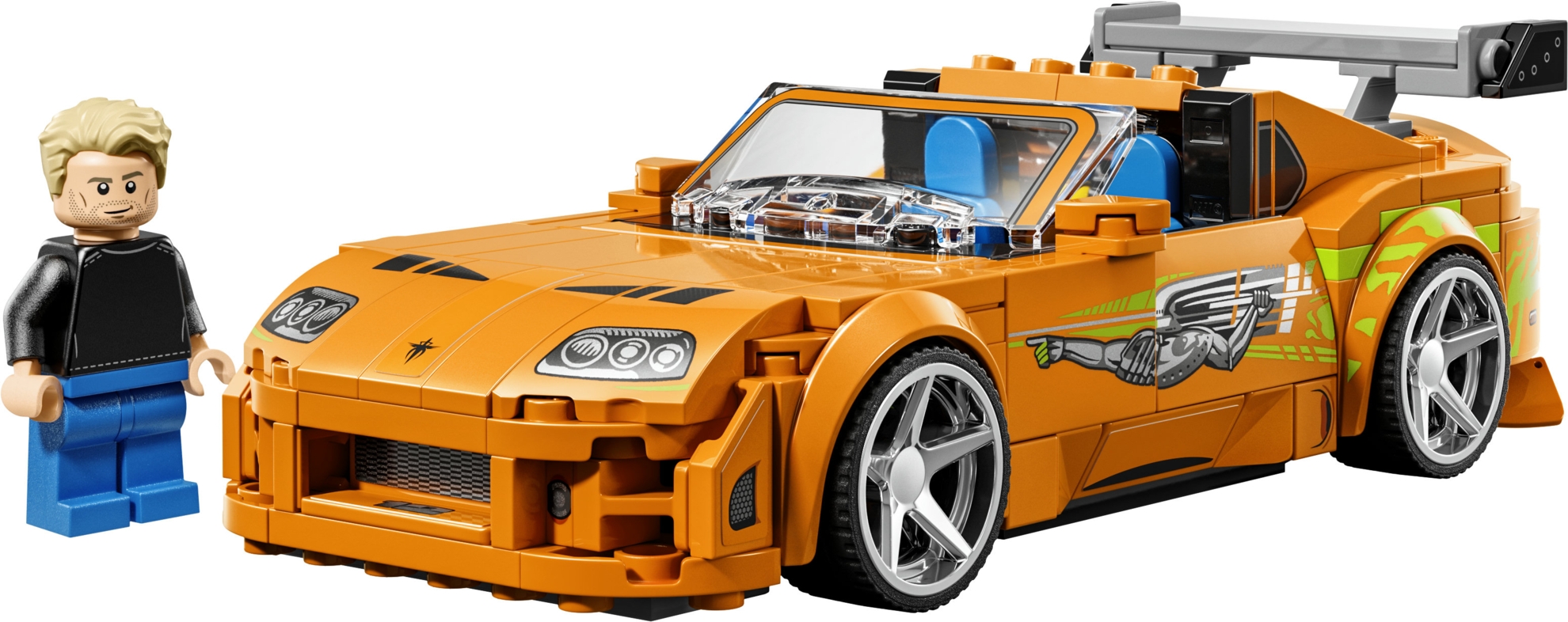 supremo　　　7 1/8 77260 LEGO® Speed Champions Greiti ir įsiutę Toyota Supra MK4