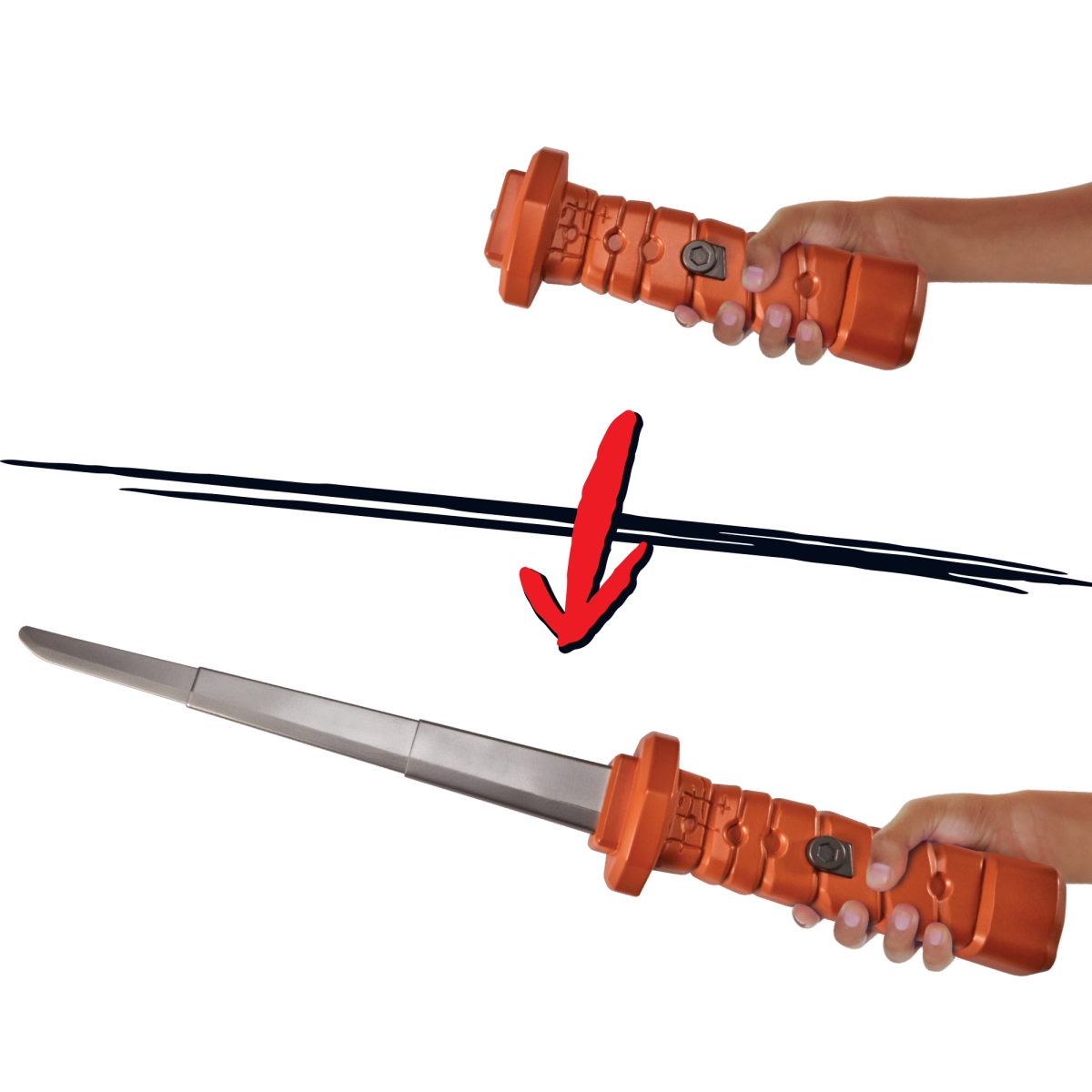TMNT nindzės aksesuarai Leonardo's Katana, 83521 | Figūrėlės
