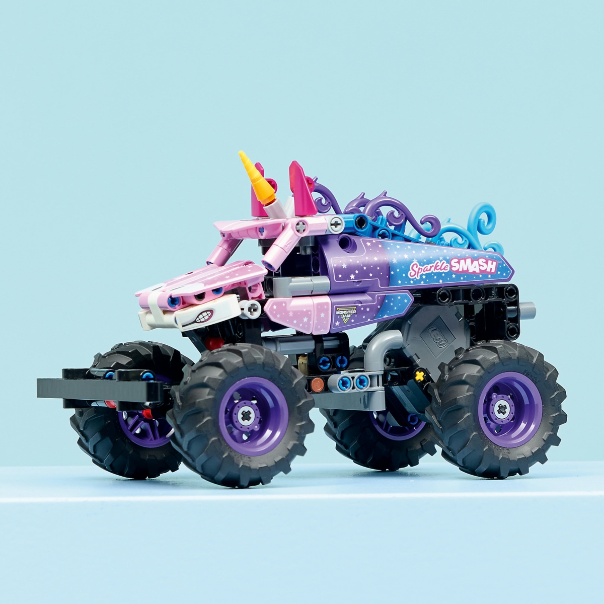42220 LEGO® Technic Spyruoklinis Monster Jam™ Sparkle Smash™ | LEGO