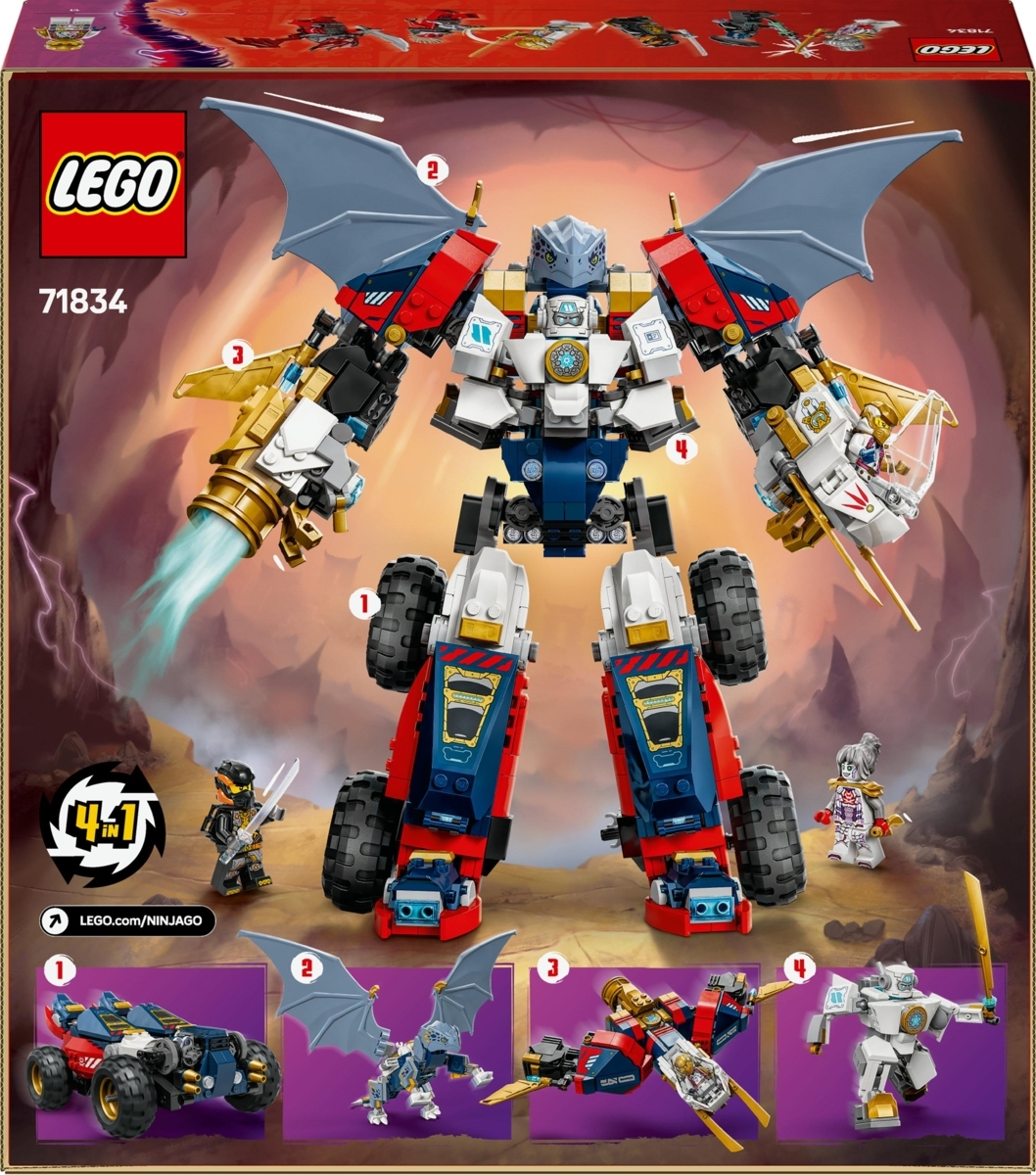 71834 LEGO® NINJAGO® Zeino kombinuotasis ultrarobotas | LEGO Ninjago